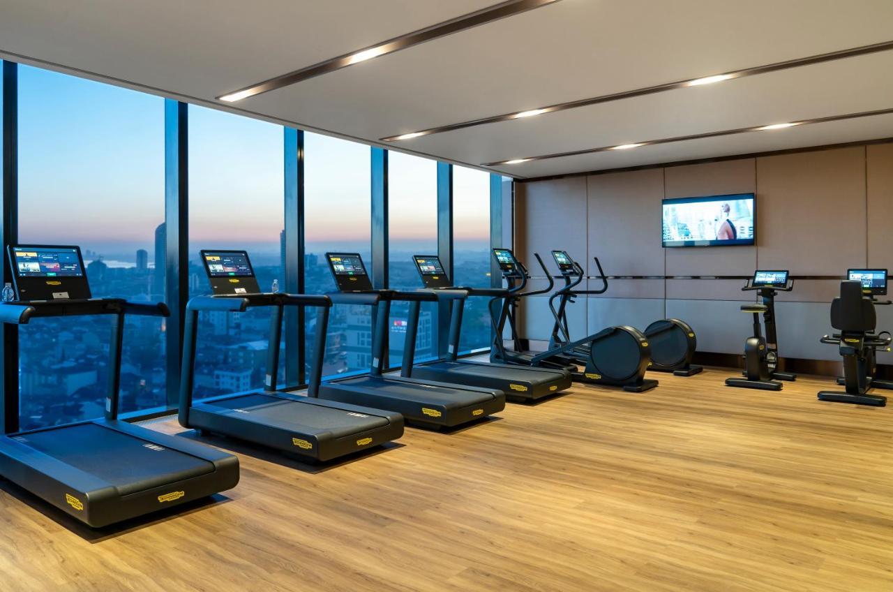 Address Istanbul Ξενοδοχείο Εξωτερικό φωτογραφία The gym at the 57th floor
